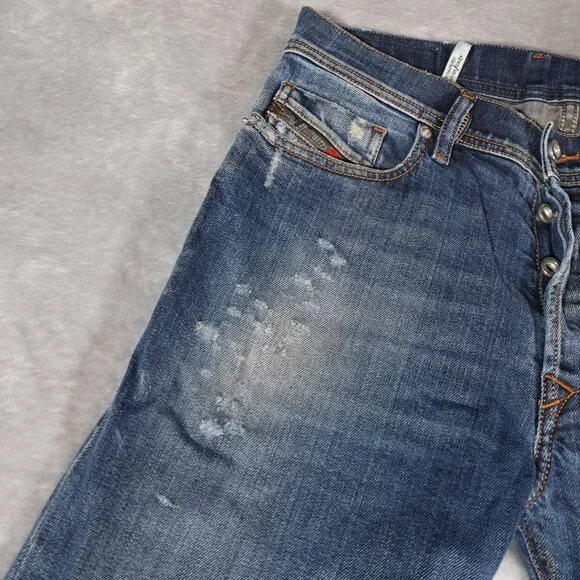 Diesel Men's Skinny Jeans - Blue - Picture 6 of 15